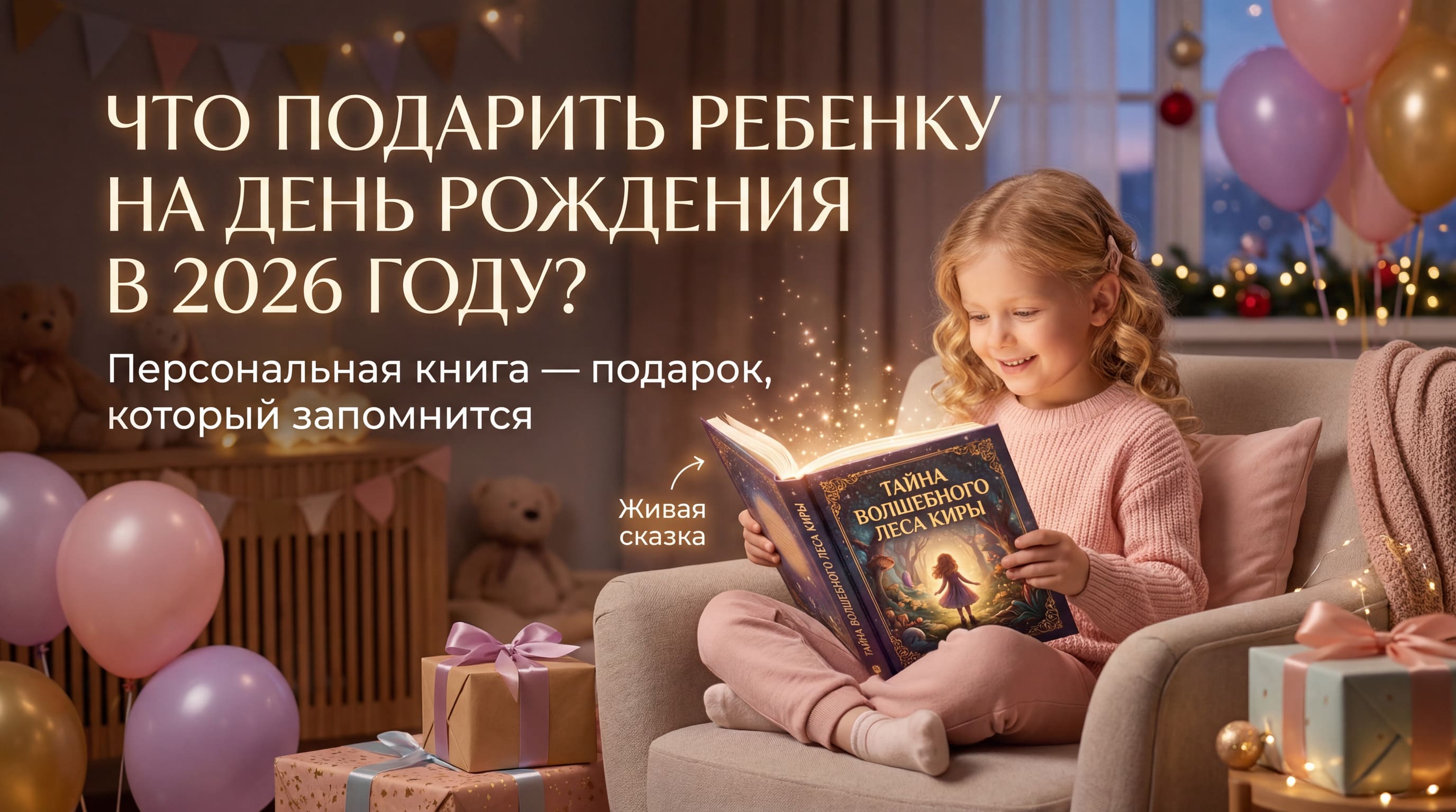 Что подарить ребенку на день рождения в 2026 году?